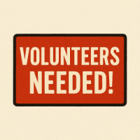 General and Health Professional Volunteers Needed!